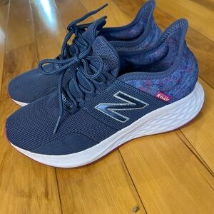 New Balance Fresh Foam Roav Dark Blue Purple Women’s Athletic Sneakers